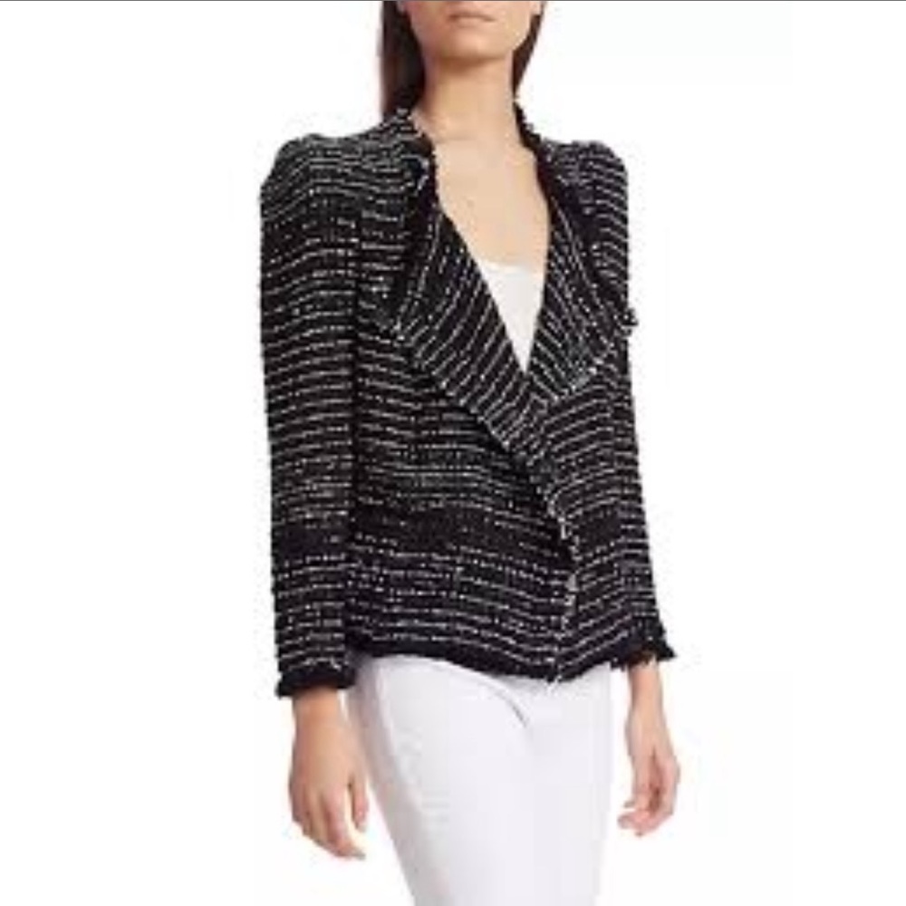 IRO Diana Tweed Blazer NWOT 36